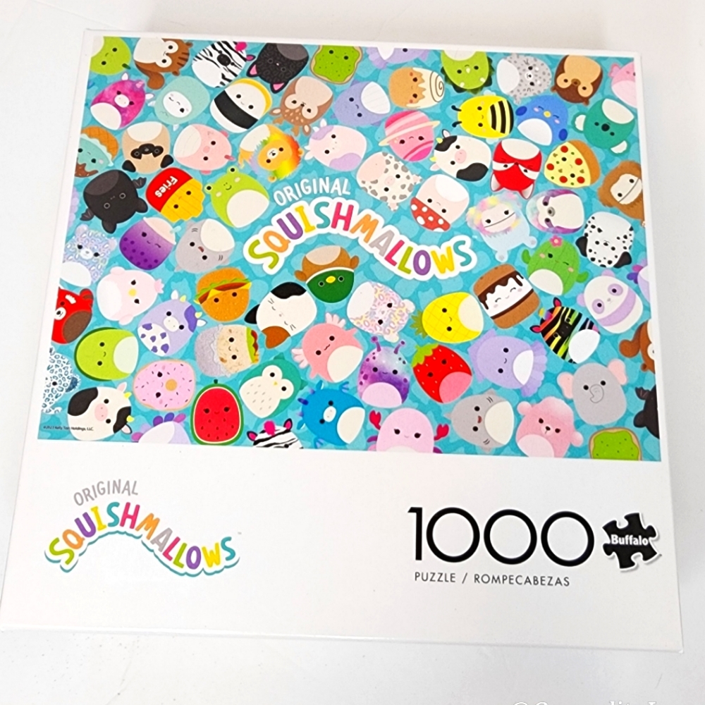 SQUISHMALLOWS PUZZLE 1,000 Piece Jazzwares Original Squishmallow Puzzle